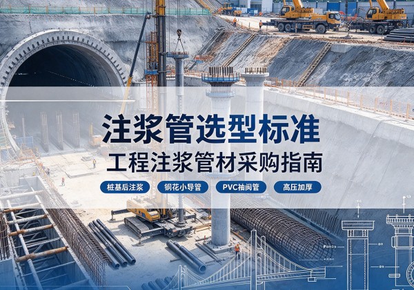 吉林注浆管选型标准